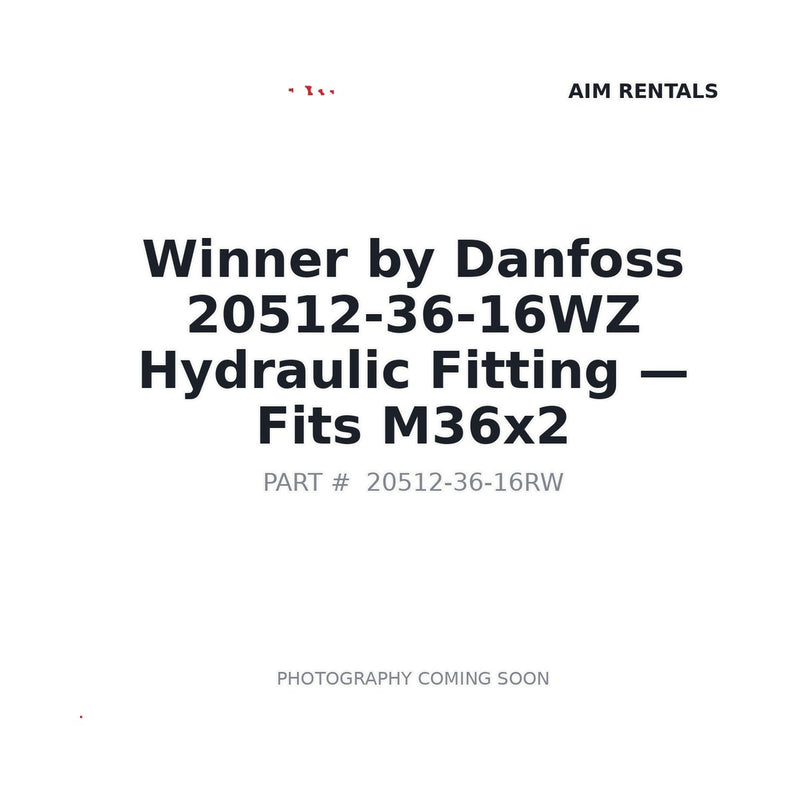20512-36-16WZ 16RW Hydraulic Fittings