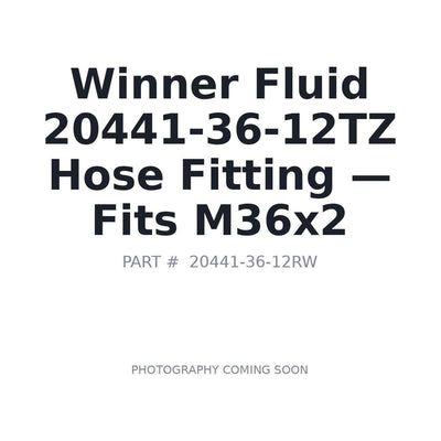 20441-36-12TZ 12RW Hydraulic Hose Fittings