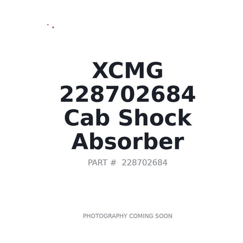 Genuine XCMG 228702684 cab shock absorber for XS122 XS143J XS202 road roller