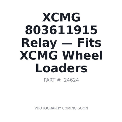 803611915 XCMG Relays
