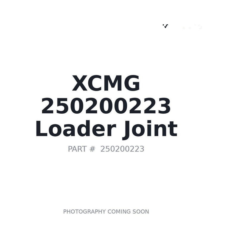 Genuine XCMG 250200223 joint for LW400 wheel loader