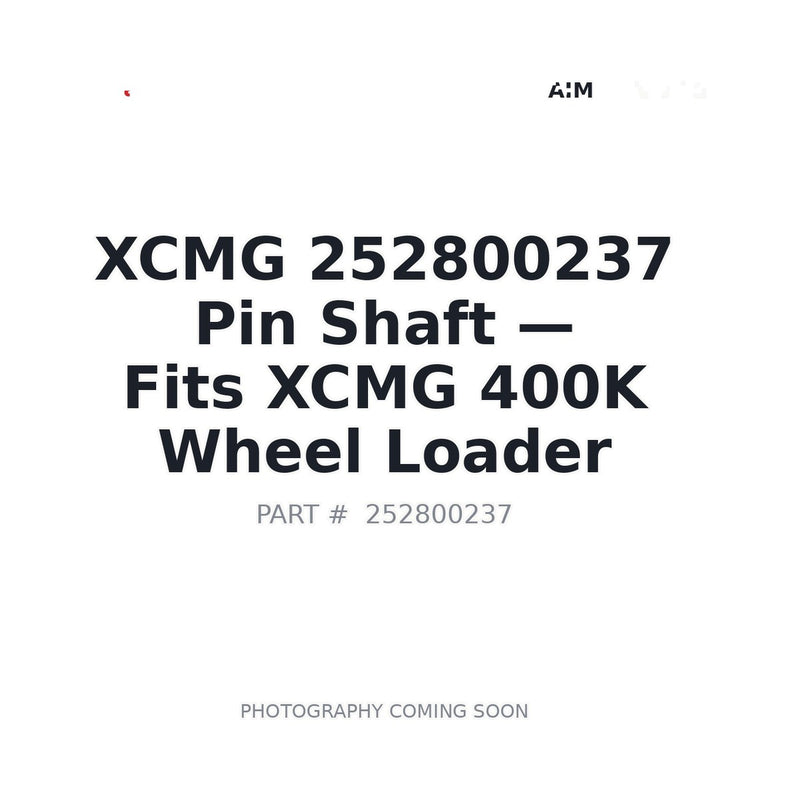 Genuine XCMG 252800237 pins for 400K LW300KN wheel loader