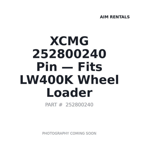 Genuine XCMG 252800240 pins for LW400K LW400K-L wheel loader