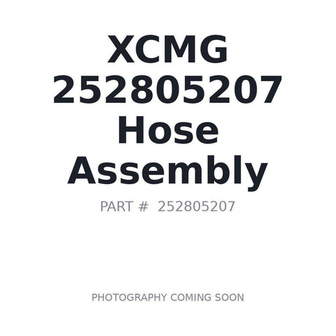 Genuine XCMG 252805207 hose for LW500F LW500K ZL50G wheel loader