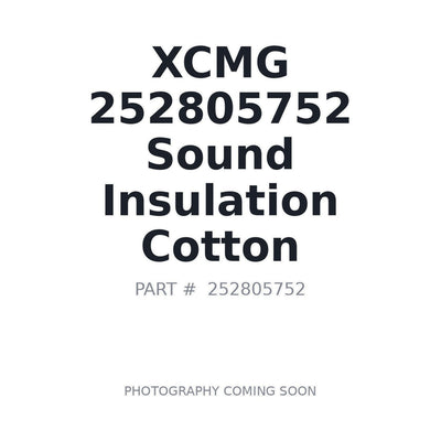 252805752 XCMG Sound Insulation Cotton