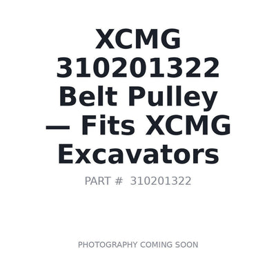310201322 XCMG Pulleys