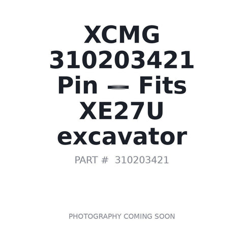 310203421 XCMG Pins