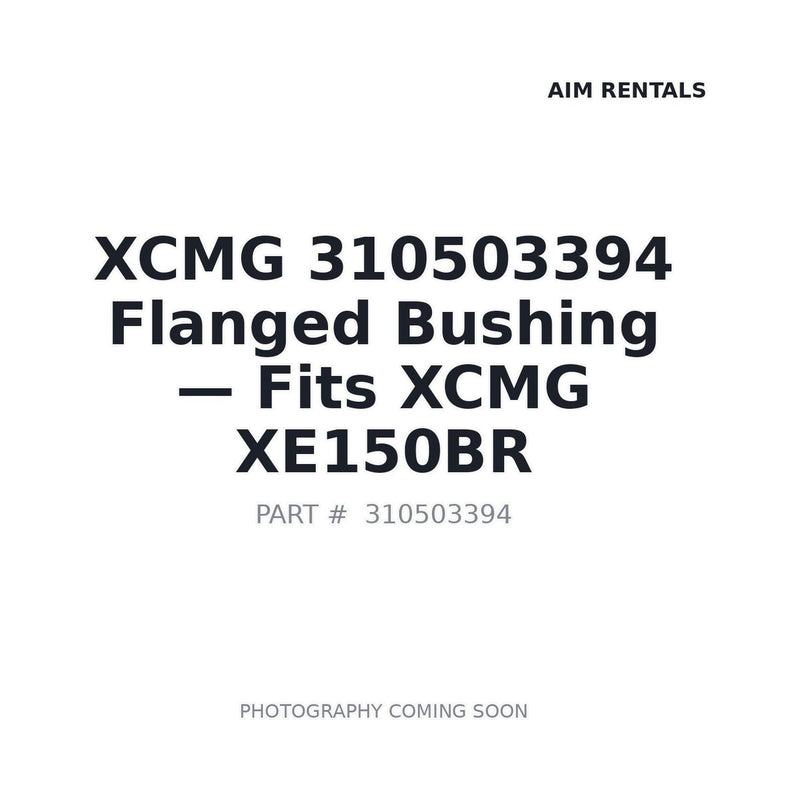 XCMG 310503394 Flanged Bushing for XE150BR excavator