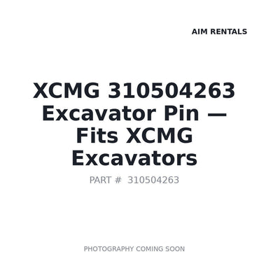310504263 XCMG Pins