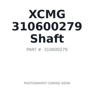 XCMG 310600279 Shaft | In Stock BC