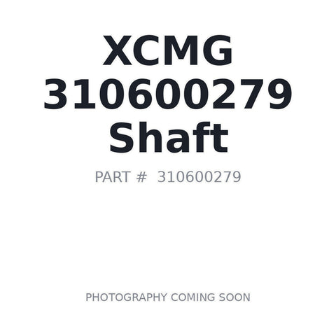 310600279 XCMG Shaft