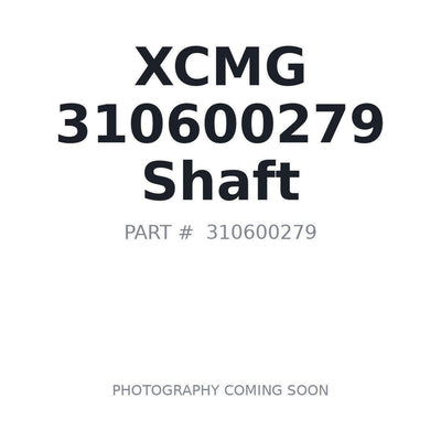 310600279 XCMG Shaft