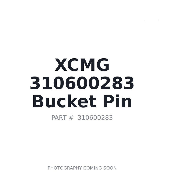 310600283 XCMG Bucket Pin