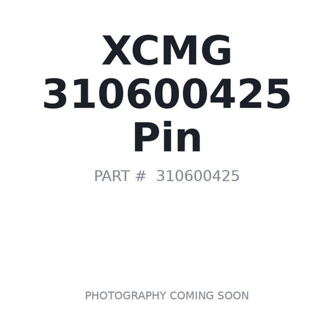 XCMG 310600425 Pivot Pin for XE200 XE210 XE215C XE265C Excavator