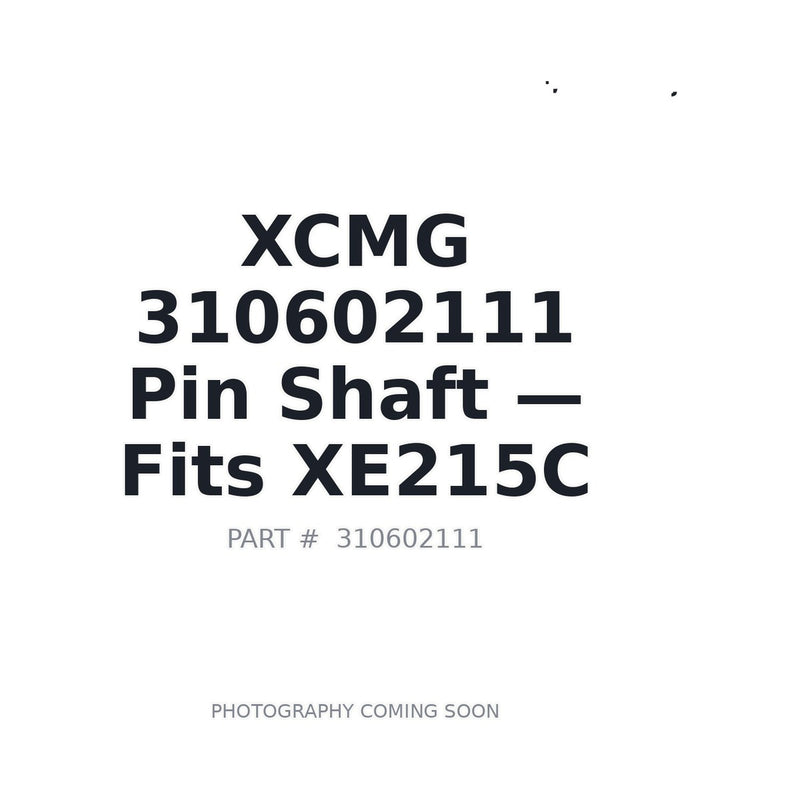 310602111 XCMG Pins