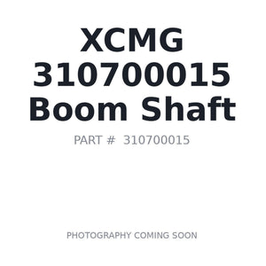 310700015 Boom Shaft by XCMG | In Stock BC