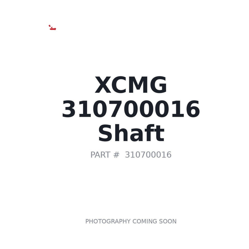 310700016 XCMG Shaft
