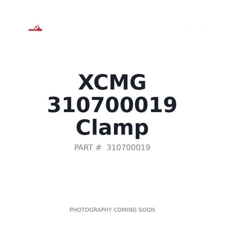Genuine XCMG 310700019 Clamp for XE215C XE230C excavators