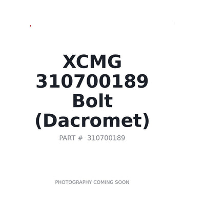 310700189 XCMG Bolt