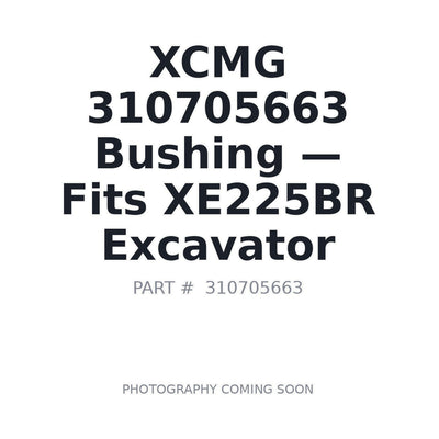 310705663 XCMG Bushings