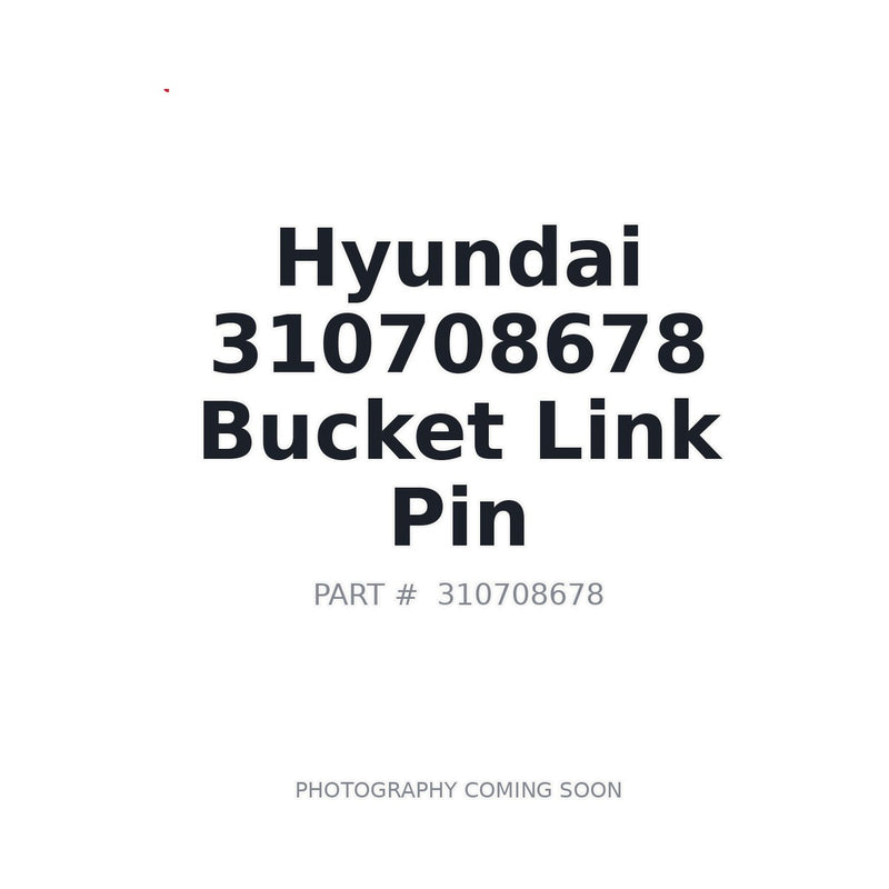 310708678 XCMG Bucket Link Pin