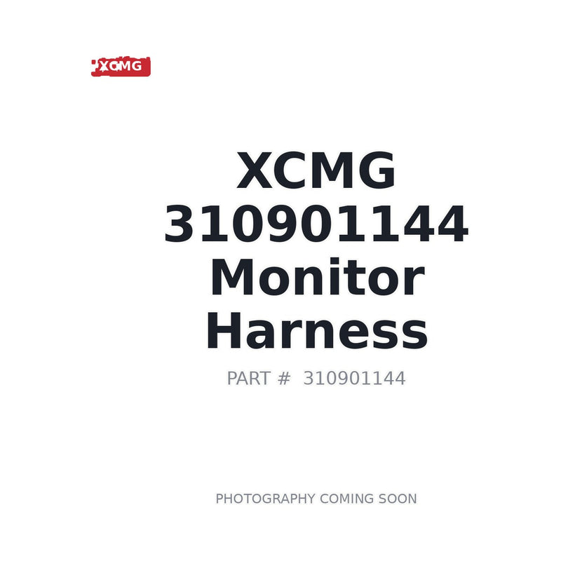 Genuine XCMG 310901144 Wiring Harness for XE210CU XE210U excavators