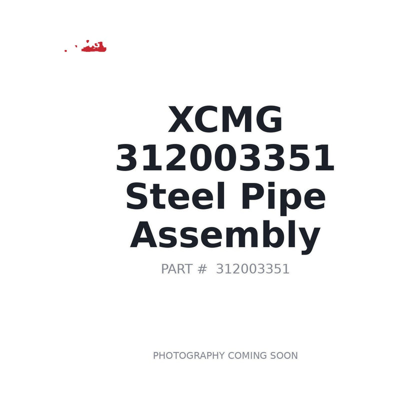 Genuine XCMG 312003351 Hose for XE300U excavator