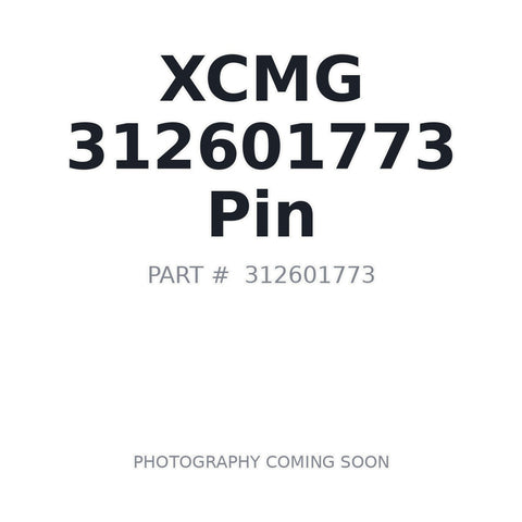 Genuine XCMG 312601773 Pin for XE235C XE265C XE335C XE370CA excavators