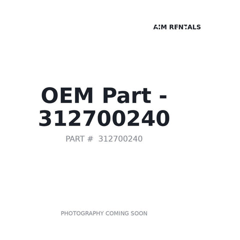 Genuine XCMG 312700240 OEM replacement part for XE360U excavator