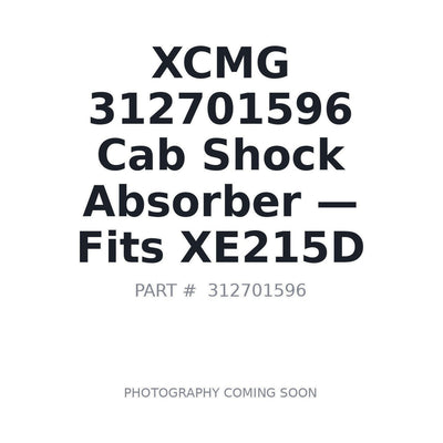 312701596 XCMG Cab Shock Absorbers