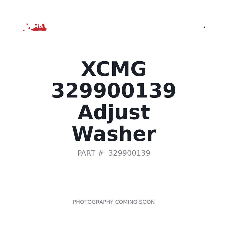 Genuine XCMG 329900139 Adjust Washer for XE335C Excavator