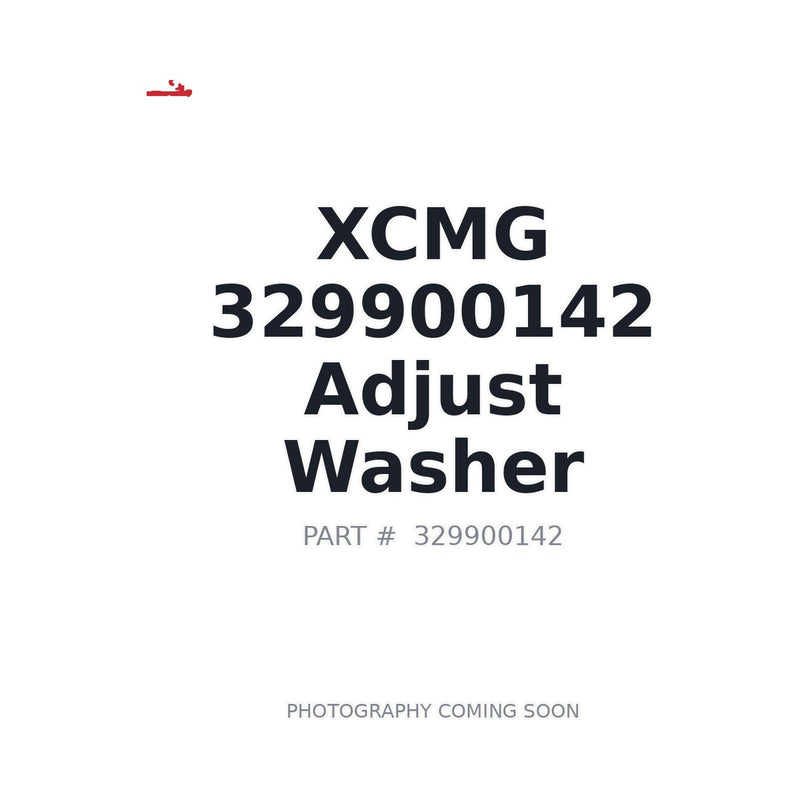 Genuine XCMG 329900142 Adjusting Washer for XE370CA Excavator