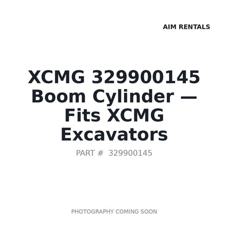 Genuine XCMG 329900145 Hydraulic Cylinder Component for XCMG Excavator