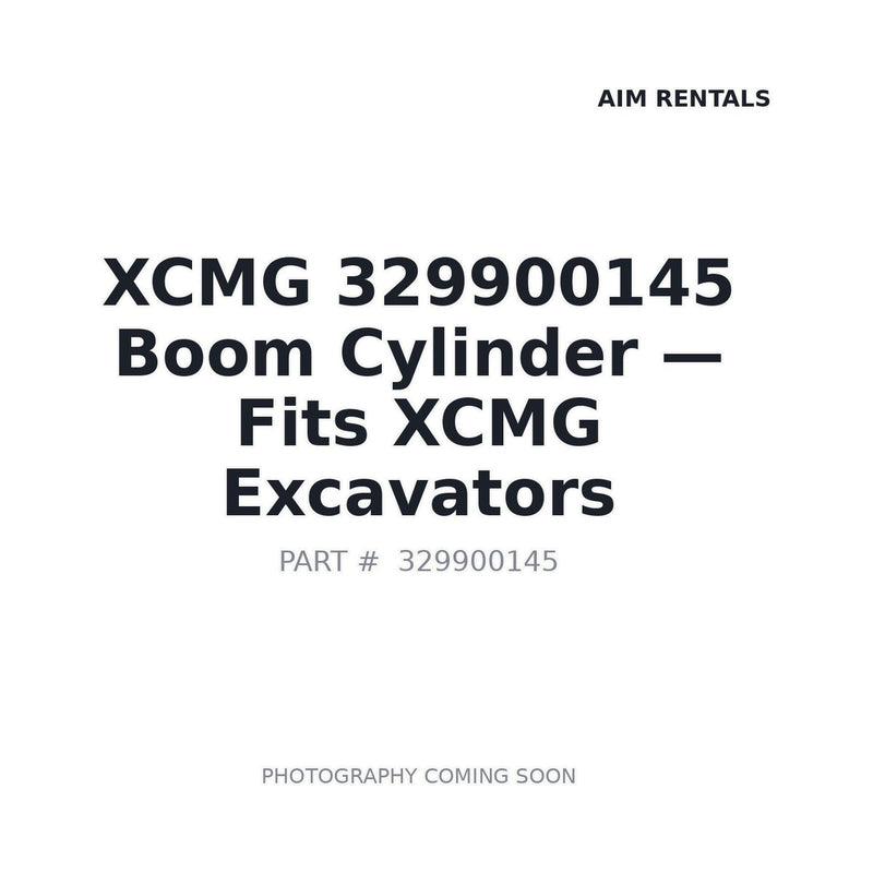 Genuine XCMG 329900145 Hydraulic Cylinder Component for XCMG Excavator