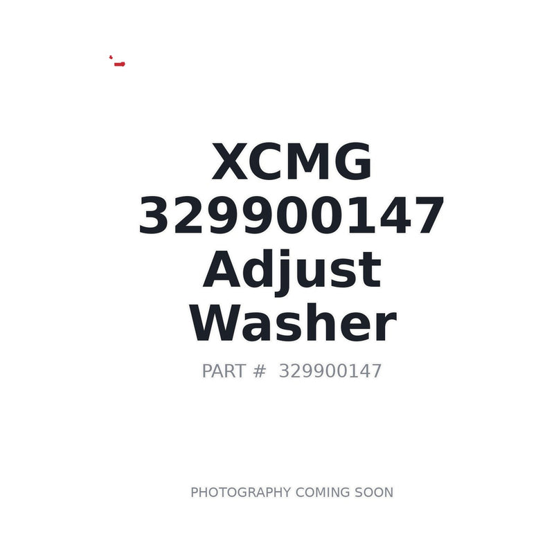 Genuine XCMG 329900147 Adjust Washer for XE335C and XE370CA Excavators