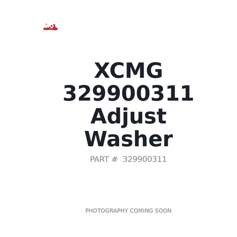 Genuine XCMG 329900311 Adjust Washer for XE360U Excavator