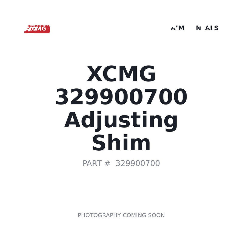 Genuine XCMG 329900700 Shim for XE150 XE215 Excavator