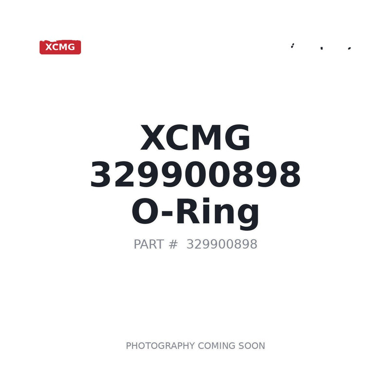 Genuine XCMG 329900898 O-Ring for XE215C XE300C XE600C Excavators