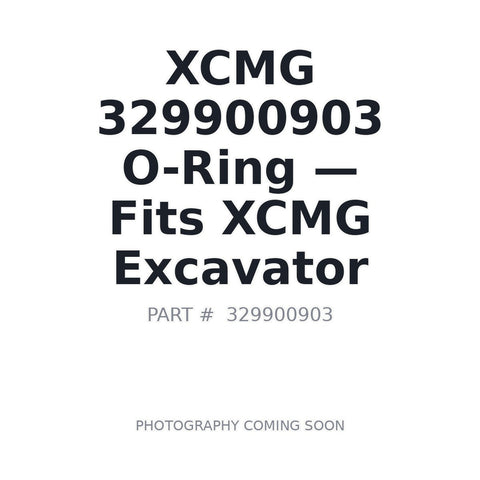 Genuine XCMG 329900903 O-Rings for XCMG Excavator