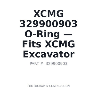329900903 XCMG O-rings