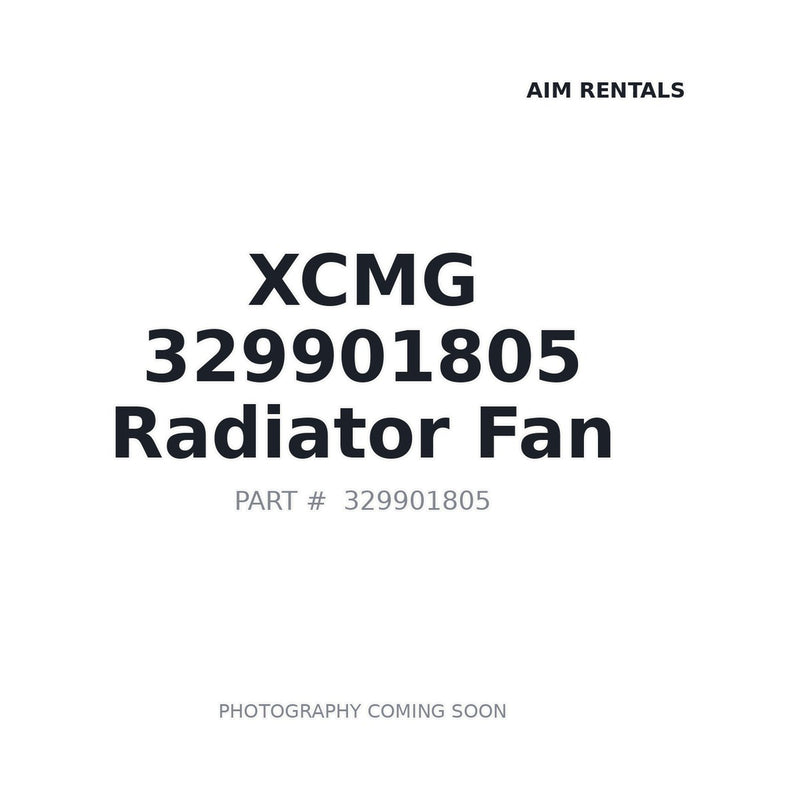 Genuine XCMG 329901805 Engine Cooling Fan WT230.03751 for XE35U