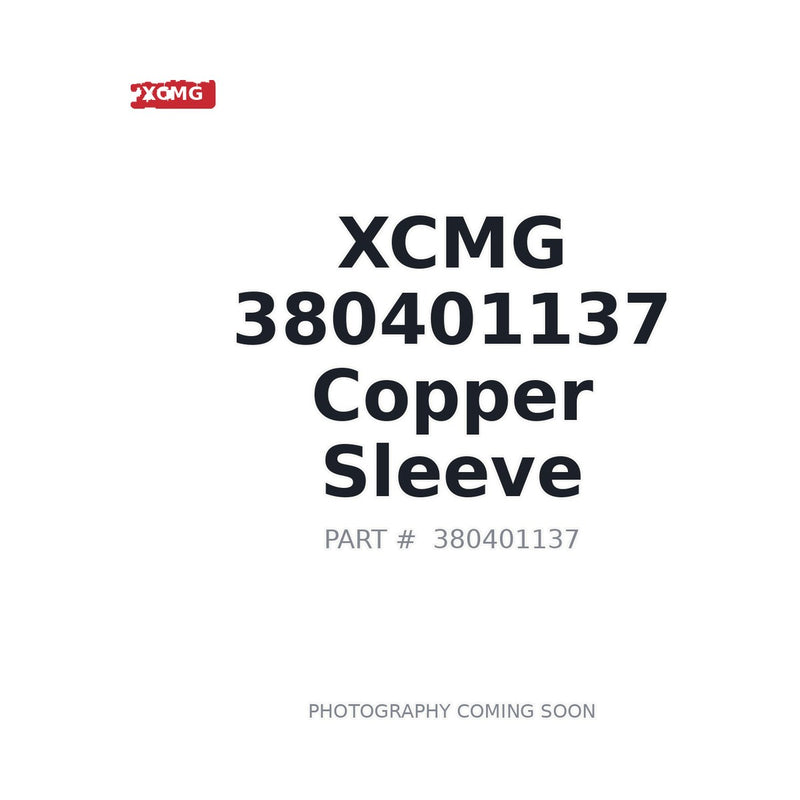 XCMG 380401137 Copper Sleeve for GR2205T motor grader