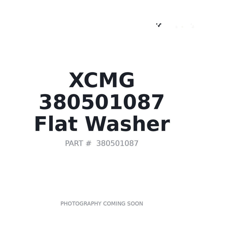 Genuine XCMG 380501087 flat washer for GR215D and GR2205T motor grader
