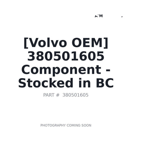 Genuine XCMG 380501605 OEM component for XCMG heavy equipment