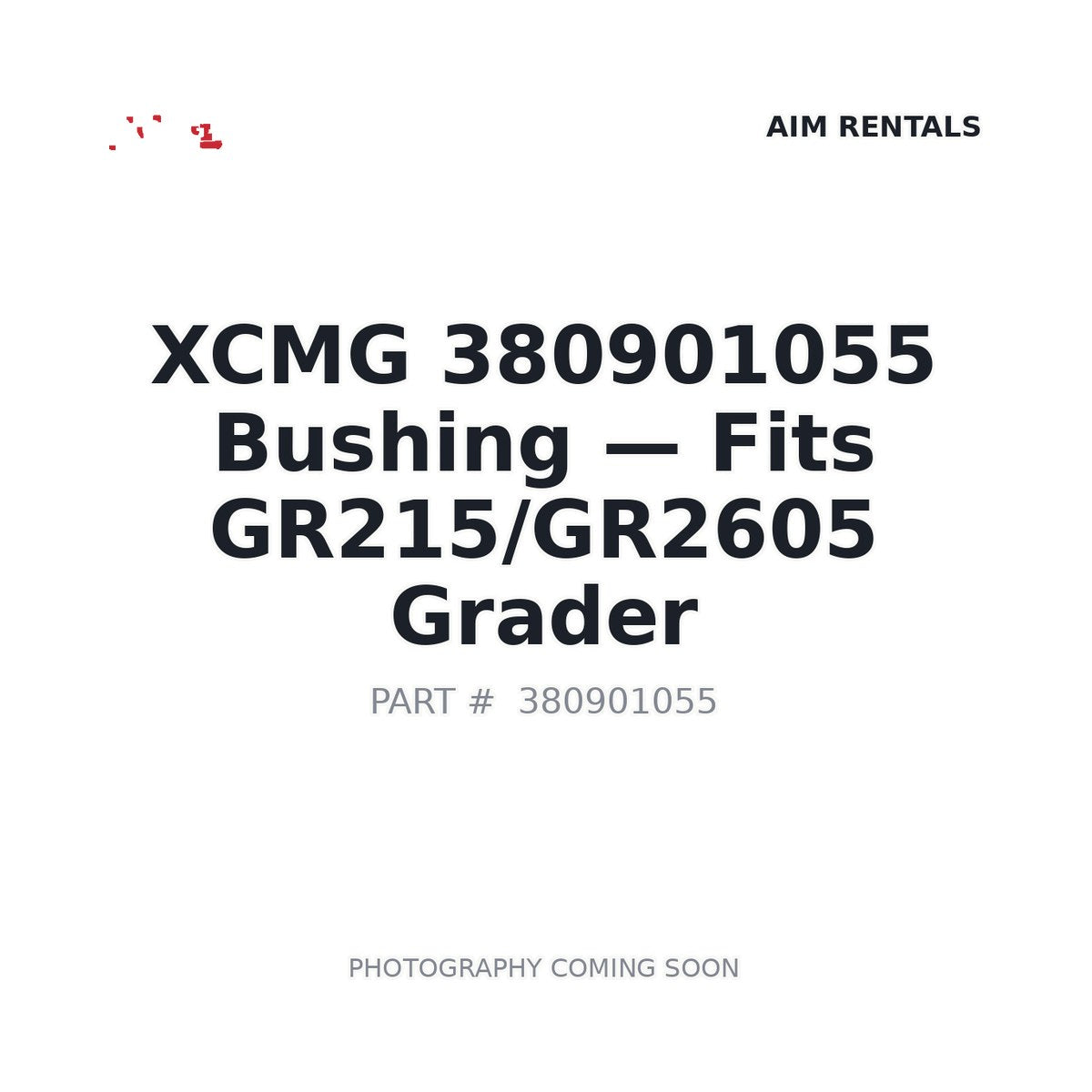 380901055 XCMG Bushings
