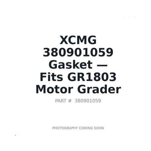 XCMG 380901059 Gasket OEM part for XCMG heavy equipment