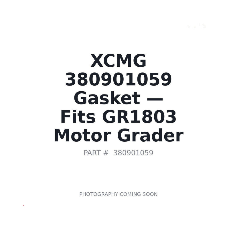 XCMG 380901059 Gasket OEM part for XCMG heavy equipment