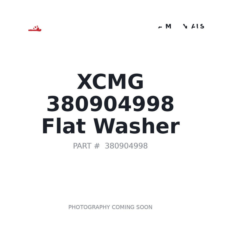 Genuine XCMG 380904998 flat washer for GR2605 motor grader control mechanism