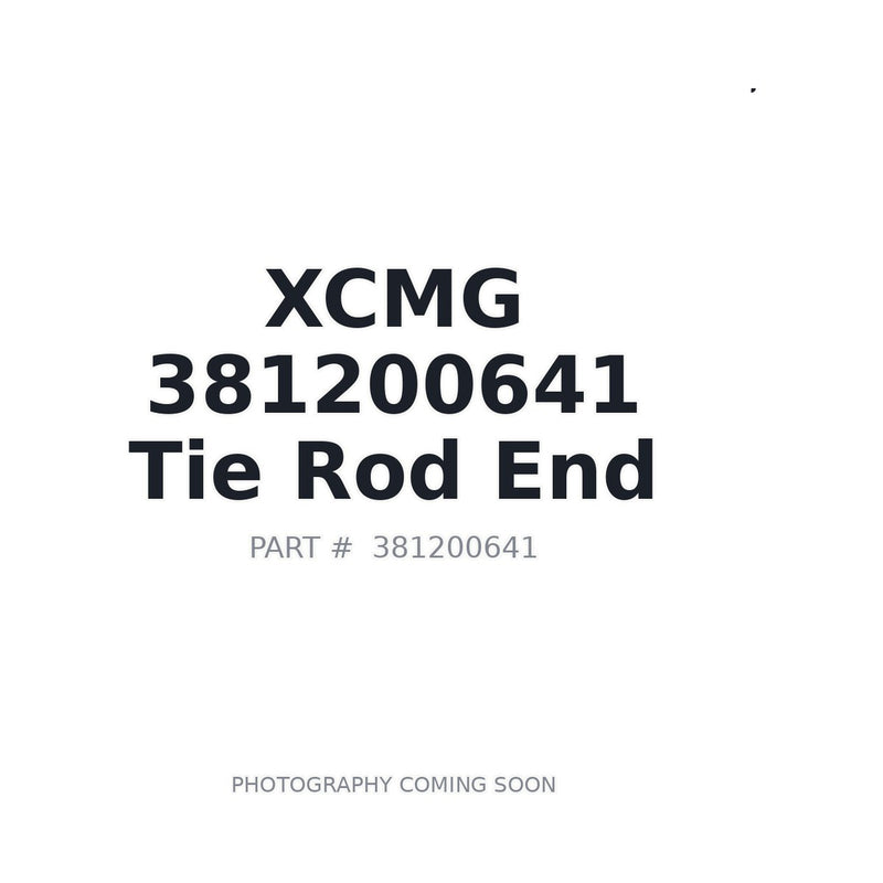 XCMG 381200641 Tie Rod End for GR3005 motor grader
