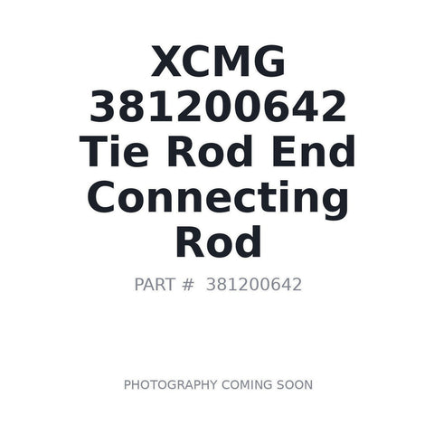 Genuine XCMG 381200642 tie rod end connecting rod for GR3005 motor grader steering